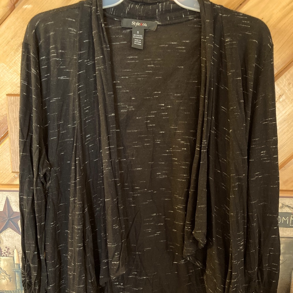 Style&Co cardigan black